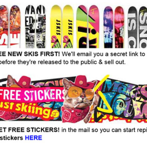 Free JSkis Stickers