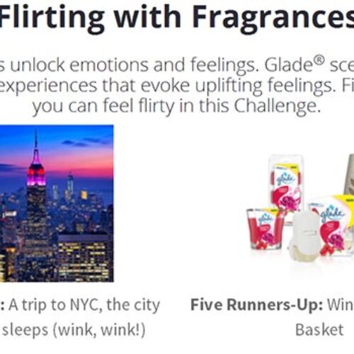 Glade: Win A Trip To NYC Or A Glade Gift Basket