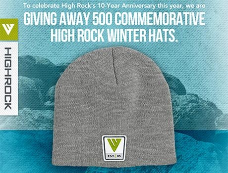 Win One Of 500 High Rock Winter Hats