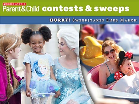 Scholastic: Win A Walt Disney World Vacation