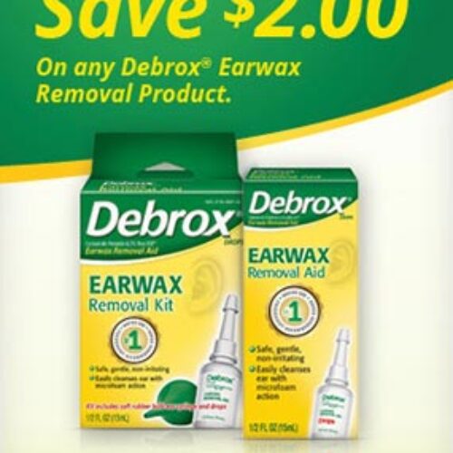 Debrox Earwax Removal Coupon