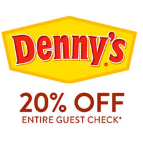 Denny's: $5 Off $20