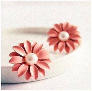 Flower earrings