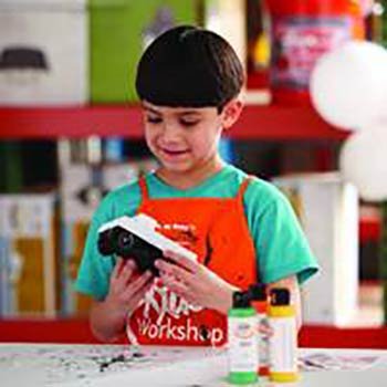 Home Depot Kid’s Workshop: Free Load N’ Go Truck