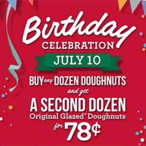 Krispy Kreme: Buy 1 Dozen Get 2nd For $0.78