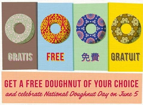 Krispy Kreme: Free Doughnut Of Your Choice