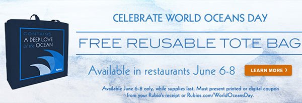 Rubio’s: Free Tote Bag