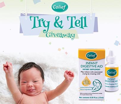 Win a Bottle of Colief Infant Digestive Aid