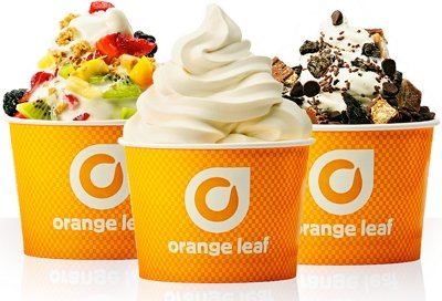 Orange Leaf: Free 3oz Froyo