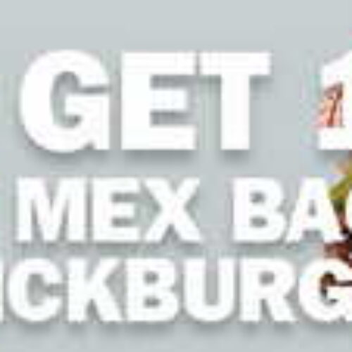 Carl's Jr: BOGO Free Tex Mex ThickBurger - Expires Today