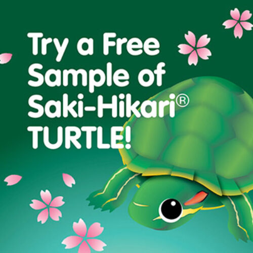 Free Saki-Hikari Turtle Food Samples