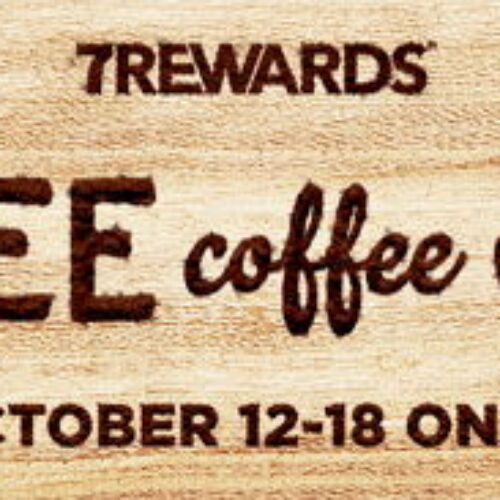 7-Eleven: Free Coffee Week Oct. 12-18th