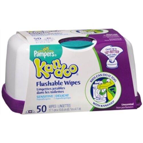 $0.50 Off Pampers Kandoo Flushable Wipes Coupon