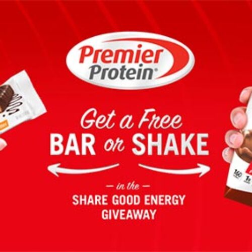 Free Premier Protein Bar Or Shake