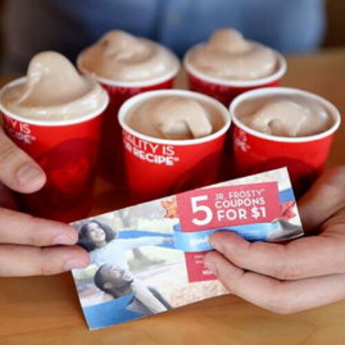 Wendy's: Jr. Frosty Coupon Books