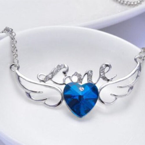 Love Heart Wings Pendant Only $4.99 + Free Shipping