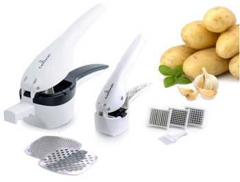 Culina Potato Ricer and Garlic Press Deluxe Set Only $11.99 (Reg $49.95) + Prime