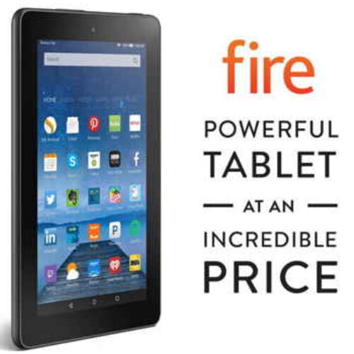 7" Amazon Fire Tablet 8GB Only $49.99 + Prime