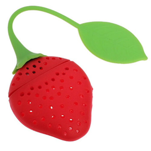 Strawberry Silicone Tea Infuser Just $1.99 + Free Shipping