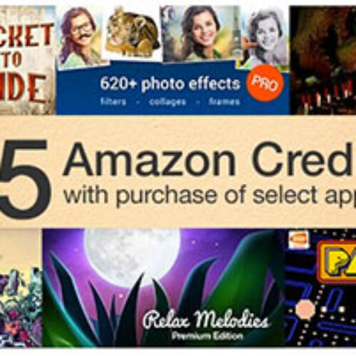 Get a $5 Amazon Credit W/ Select App Purchase