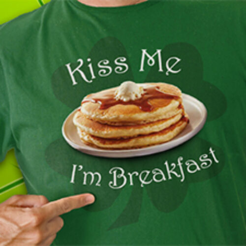 IHOP: Wear Green for $1 Short Stack Today