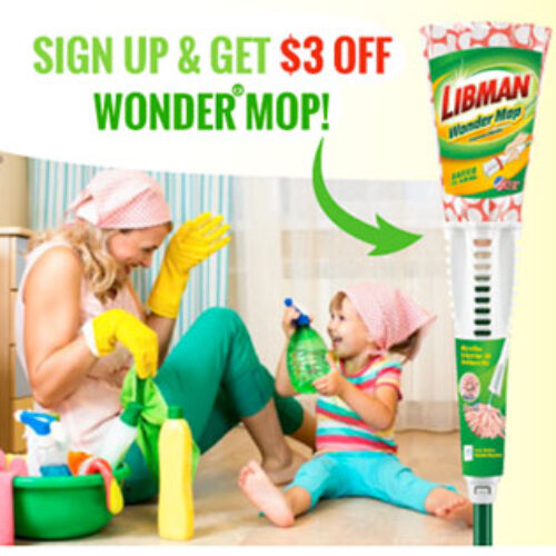 Libman Coupon: $3 Off Wonder Mop