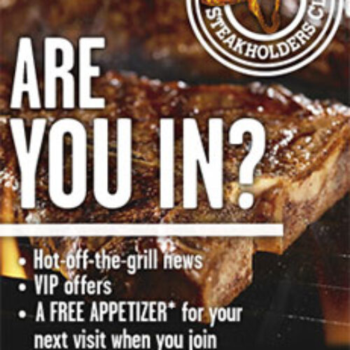 LongHorn Coupons - Free Appetizer W/ Purchase
