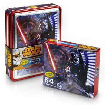 Star Wars Collectible Tin + 64-Count Crayola Crayons Just $7.59 (Reg $15.59) + Prime
