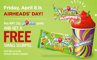 7-Eleven: Free Small Slurpee