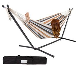 Double Hammock W/ Steel Stand & Carrying Case $69.99 + Free Pickup