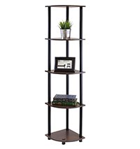 Furinno 5-Tier Corner Shelf Just $17.88 (Reg $32.08) + Prime