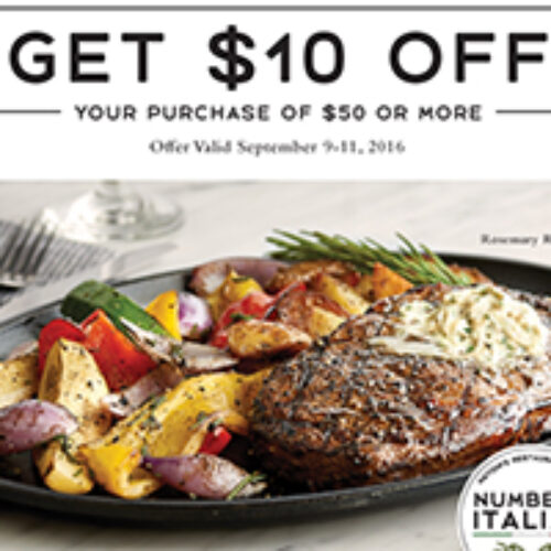 Macaroni Grill: $10 Off $50 - Ends 9/11