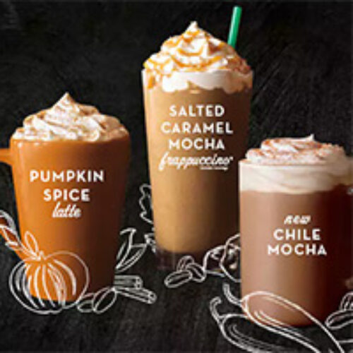Starbucks: Fall Flavors Just $3 Each Thru 9/25