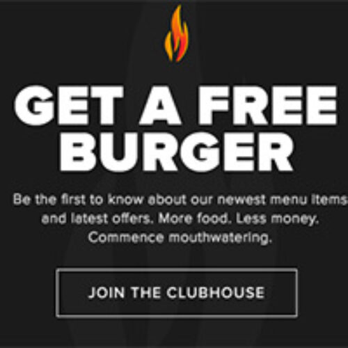 Backyard Burgers: Free Burger