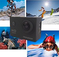 Canany Waterproof Action Camera Just $39.98 + Prime