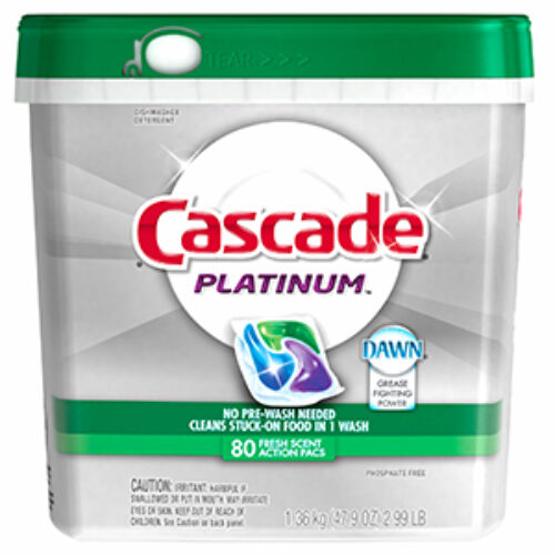 Cascade Platinum Detergent Coupon