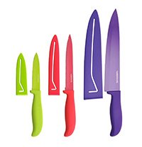 Farberware 3-Piece Non-Stick Knife Set Just $9.57 As Prime Add-On