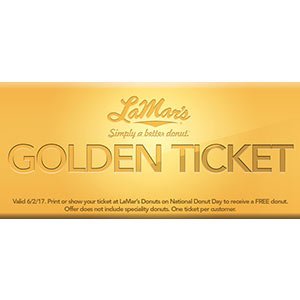 LaMar’s: Free Donut - June 2nd
