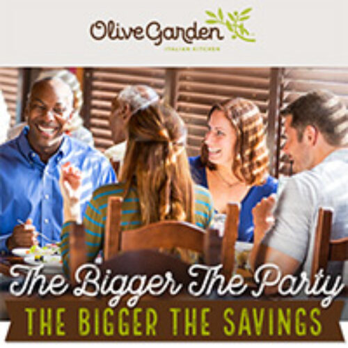 Olive Garden: Save Up To 20% Off - Ends 10/16