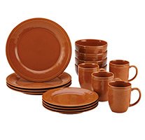 Rachael Ray Cucina 16-Piece Stoneware Dinnerware Set