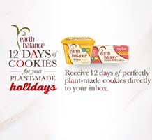 Free Plant-Made Cookie Recipes & Earth Balance Coupon