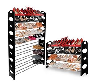 OxGord Shoe Rack Storage Organizer