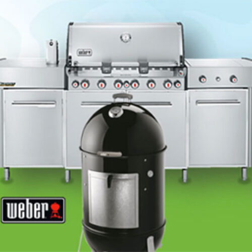 Win a Weber Smokey Mountain Cooker or Grill