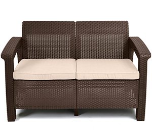 Keter Corfu Patio Love Seat Just $105.79 (Reg $200)