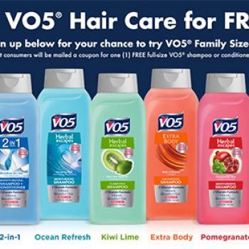 Free Vo5 Hair Care If You Qualify Free 4 Seniors