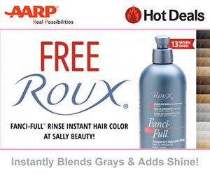 Sally's: Free Roux Fanci-Full Hair Color