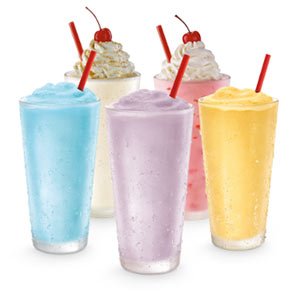 Sonic: 1/2 Price Shakes & Slushes - May 25th