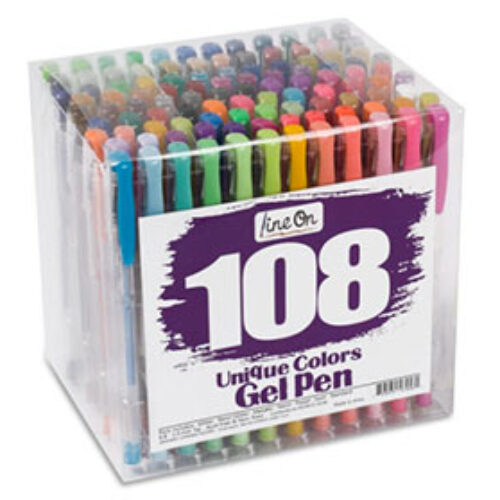 Lineon 108-Color Gel Pen Set Just $16.99 (Reg $30)