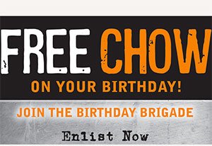 Mission BBQ: Free Birthday Chow