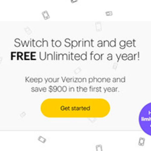 Sprint: Switch For Year of Free Unlimited
